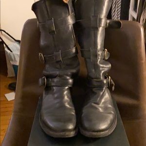 Fiorentini & Baker Eternity Black Leather Boots